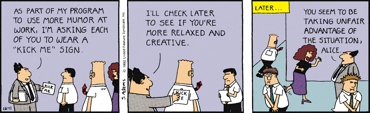 Dilbert Cartoon